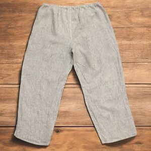 Eileen Fisher Linen Pants, very lightweight, can be beachwear, lounge or pajamas